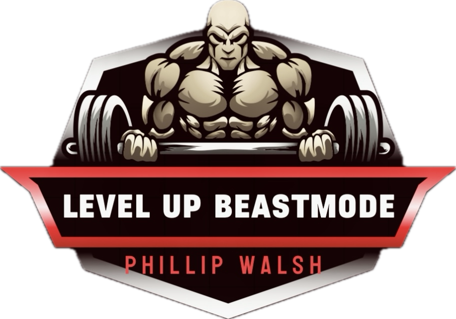 Level Up Beastmode, Phillip Walsh logo
